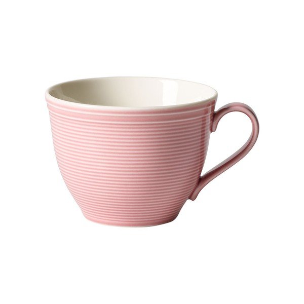 Růžový porcelánový šálek na kávu Like by Villeroy & Boch Group, 0,25 l