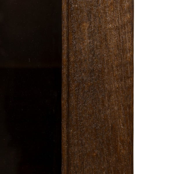 Pruun mangopuidust vitriinkapp 40x180x40 cm Ravi - Ixia-image-4