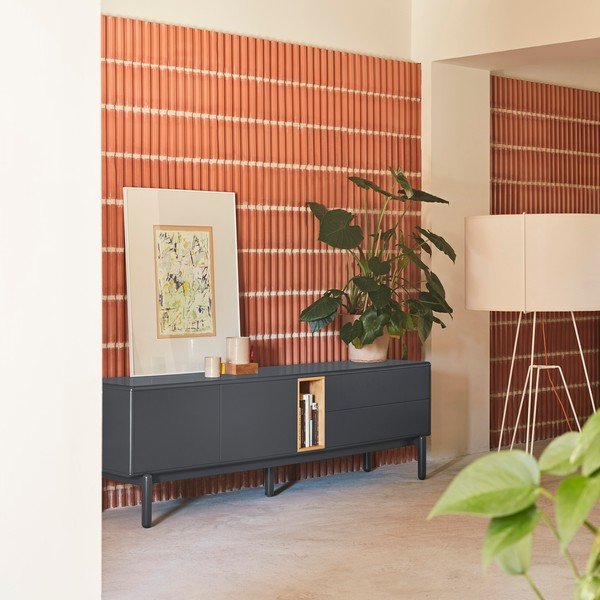 Tumehall telerilaud 180x56 cm Corvo - Teulat-image-1