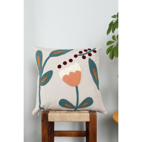 Linane dekoratiivpadi 43x43 cm Fresya - Mioli Decor-image-1