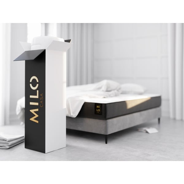 Kõva/keskmise vahuga kahepoolne madrats 180x200 cm Fabio - Milo Casa-image-3