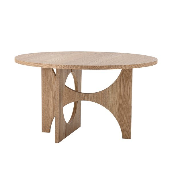 Ümmargune kohvilaud kuusepuudega naturaalses värvitoonis ø 80 cm Alden - Bloomingville-image-4
