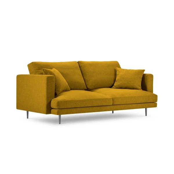 Žlutá pohovka Milo Casa Piero, 220 cm-image-4