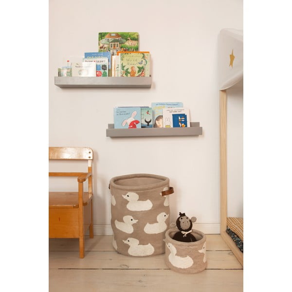 Beež puuvillane korraldaja Duck, ø 16 cm - Kindsgut-image-4
