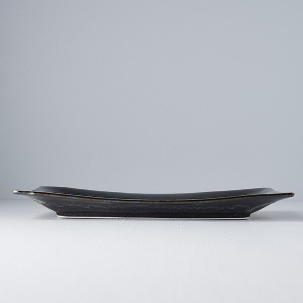 Tumesinine keraamiline taldrik , 33 x 19 cm Matt - MIJ-image-2