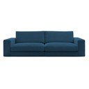 Tumesinine kordvelvetist diivan 274 cm Leonard - Bobochic Paris