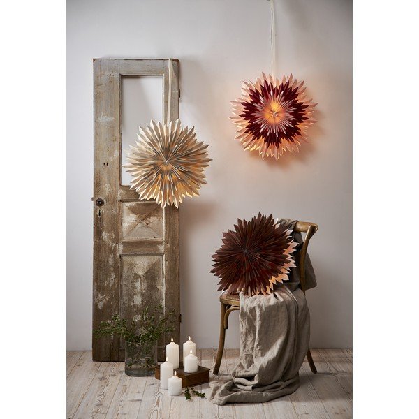 Roosa jõulukaunistus, ø 60 cm Ice - Star Trading-image-2