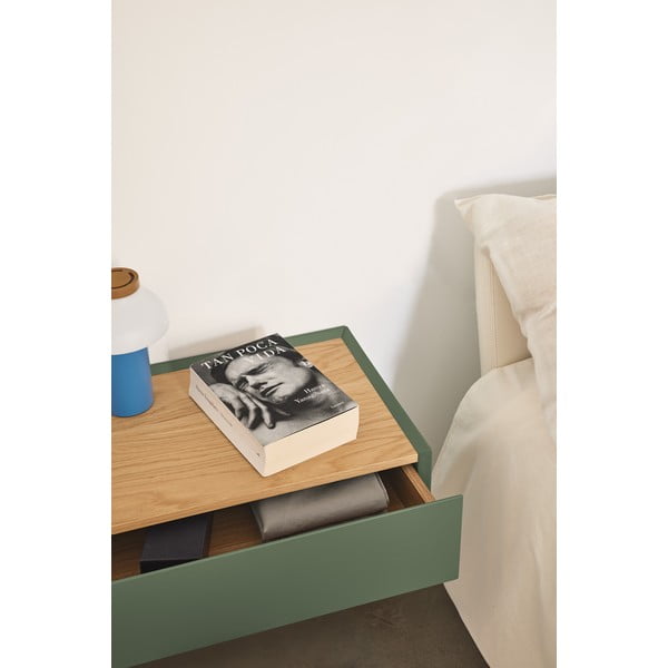 Roheline rippuv tammespoonist öökapp Arista - Teulat-image-2