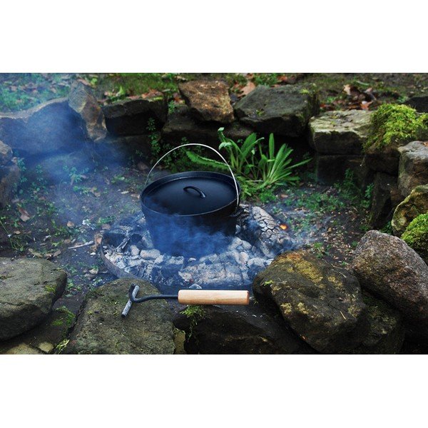 Litinový kotlík do ohniště Esschert Design Camping, 3 l-image-3