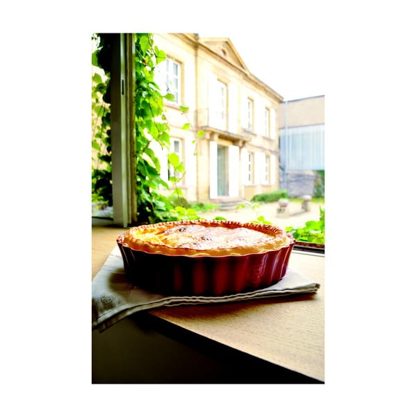 Punane keraamiline koogivorm , ⌀ 28 cm - Emile Henry-image-3