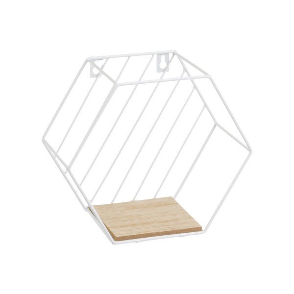 Valge-puiduvärvi riiulid 3tk komplektis 31 cm - Casa Selección-image-2