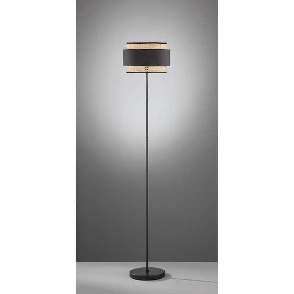 Must ja beež põrandalamp Tape - Fischer & Honsel-image-1