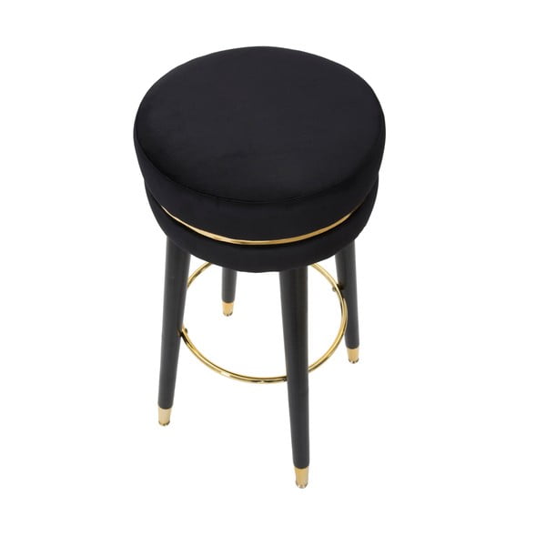 Mauro Ferretti Nero/Kuldne must baarijalg Paris - Mauro Ferretti-image-2