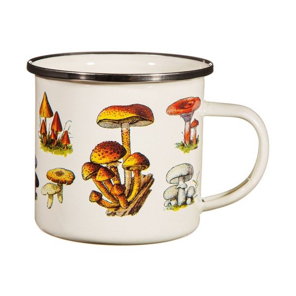 Kreemjas emailist beebi kruus Vintage Mushroom - Sass & Belle