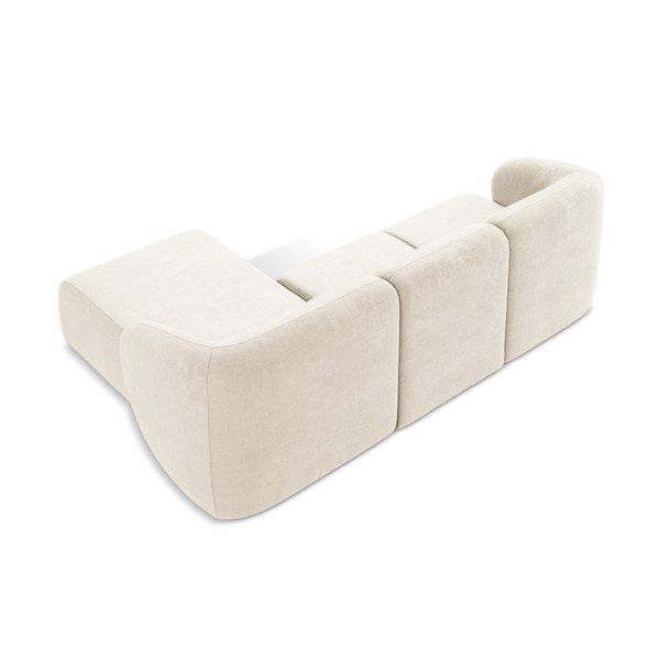 Beež šenill-nurgadiivan (parem nurk/diivanvoodiga) Lani - Makamii-image-3