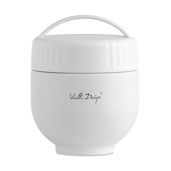 Valge roostevabast terasest toidutermos 680 ml Fuori - Vialli Design