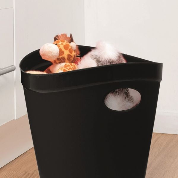 Must Flexi prügikorv, 27 x 26 x 34 cm - Addis-image-1