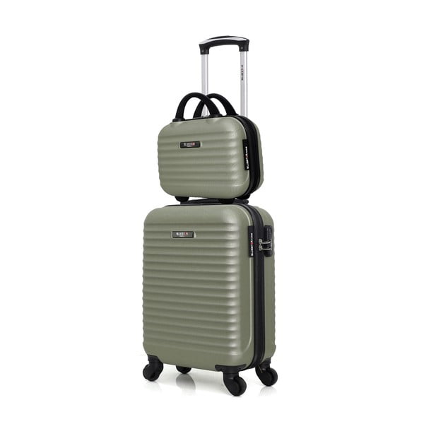 2 pagasi komplekt, pastellroheline Prantsusmaa - Bluestar-image-1