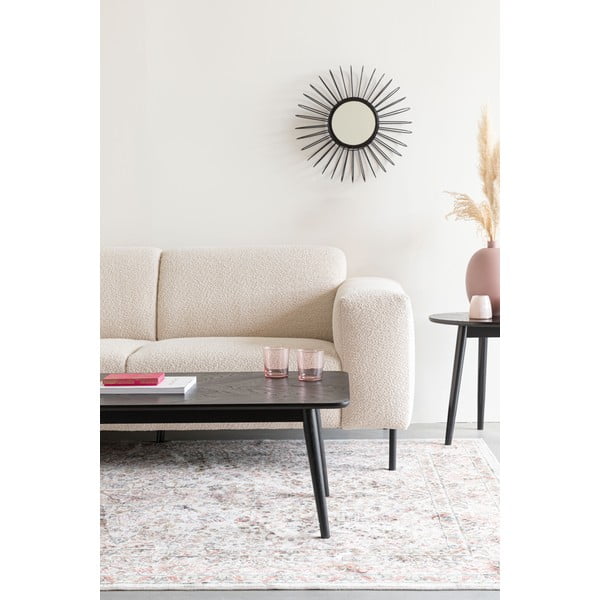 Must tammespoonist diivanilaud 60x120 cm Fabio - White Label-image-1