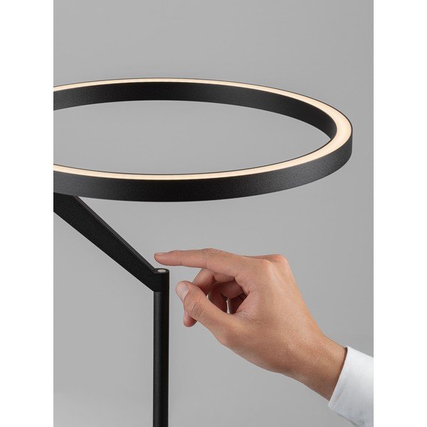 Matt must alumiiniumist hämardatav LED-põrandalamp (kõrgus 168 cm) Tilia - Nova Luce-image-2