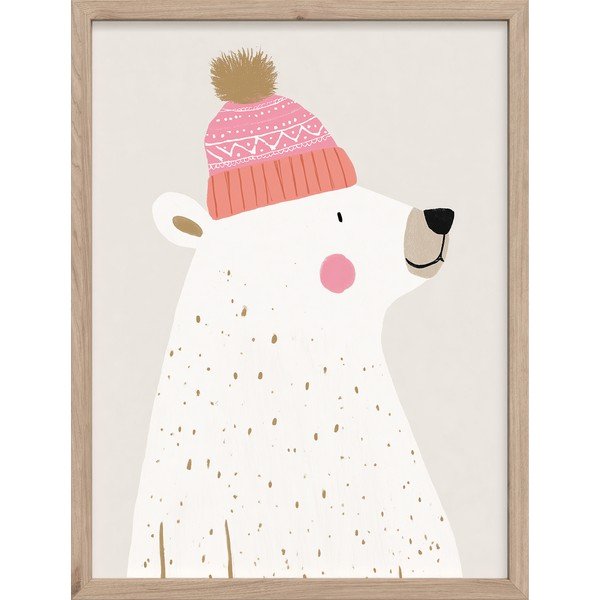 Laste pilt 30x40 cm White Bear - Styler