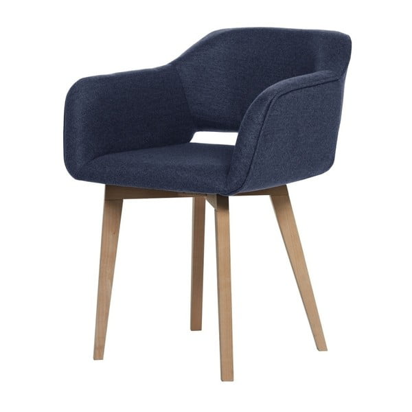 Tmavě modrá jídelní židle My Pop Design Oldenburg