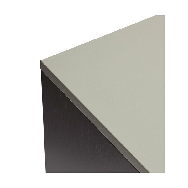 Tumesinine-hall saarepuidust kõrge kummut 90x109 cm Study - Hübsch-image-3