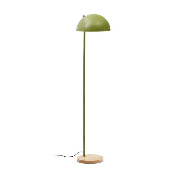 Roheline põrandavalgusti metallist varjuga (kõrgus 150 cm) Catlar - Kave Home