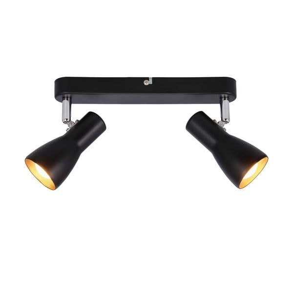 Matt must laevalgusti metallist varjuga  36x6 cm Picardo - Candellux Lighting