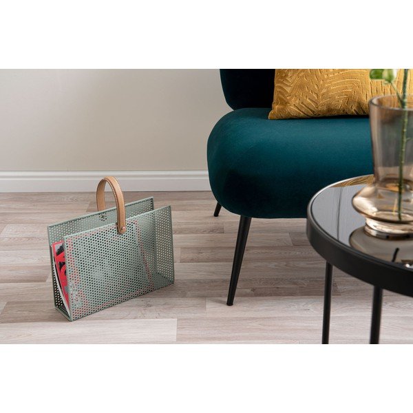 Mintsroheline metallist ajakirja hoidja Perky - PT LIVING-image-1