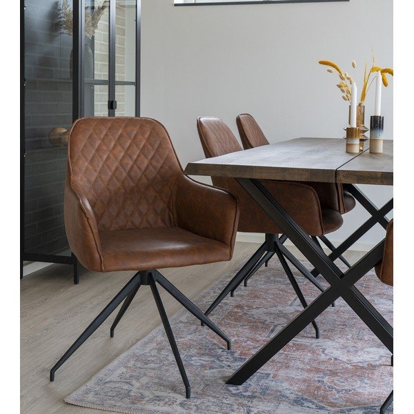 Helepruun söögitool Harbo - House Nordic-image-1