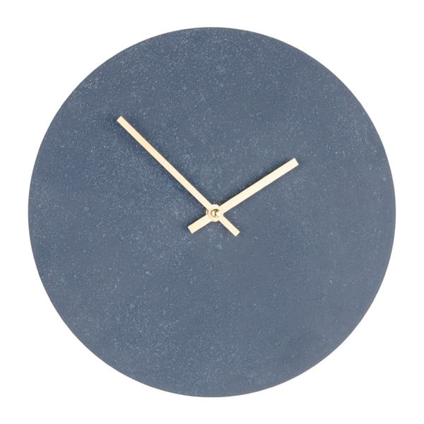 Šedé dřevěné nástěnné hodiny House Nordic Paris, ⌀ 30 cm