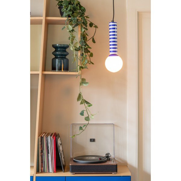 Sinine metallist ripplamp ø 12 cm Rayado Retro - Leitmotiv-image-1