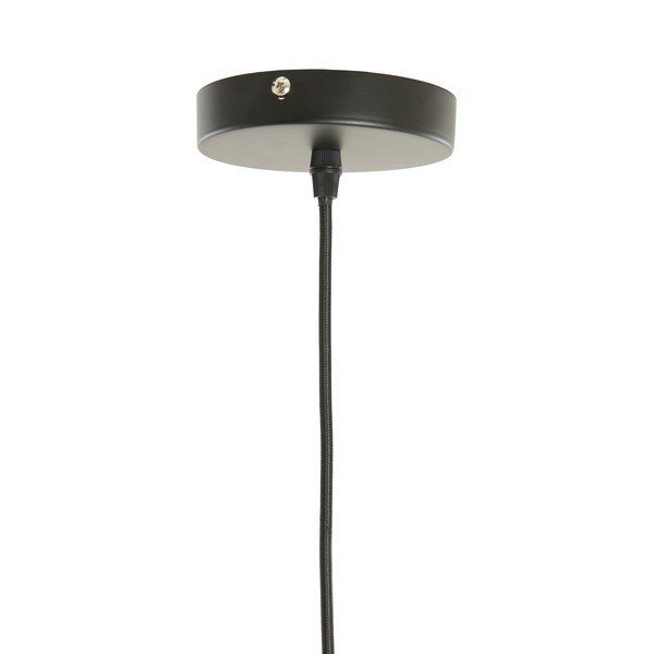 Pruun ripplamp tekstiilist varjuga, ø 12 cm Verita - Light & Living-image-2