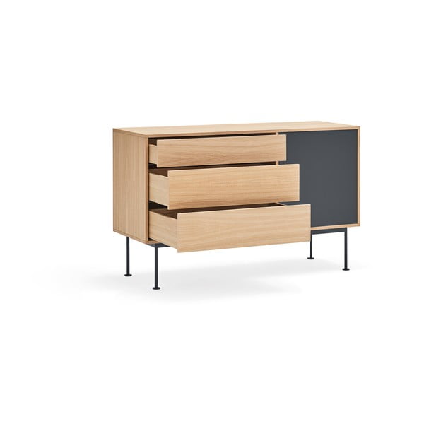 Antratsiithall tammespooniga kapp , laius 128 cm Yoko - Teulat-image-3