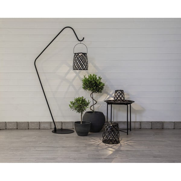 Must LED-latern, kõrgus 20 cm Calabria - Star Trading-image-1