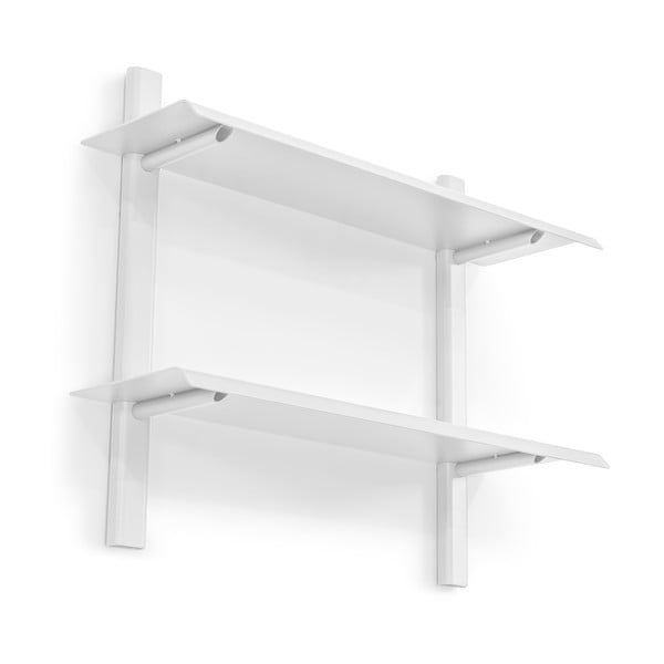 Valge metallist riiul 60 cm Hola - Spinder Design-image-3