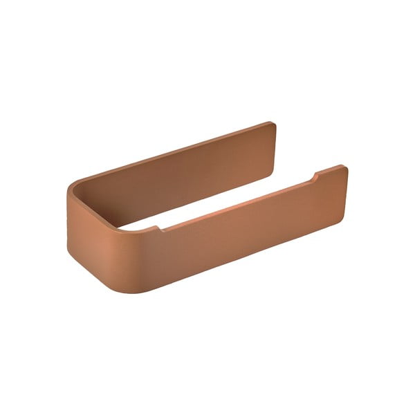 Terrakottapunane seinale kinnitatav metallist WC-paberi hoidja Ume - Zone-image-1