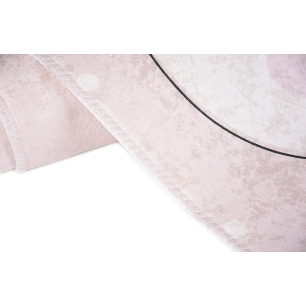 Heleroosa laste vaip 120x180 cm Princess Panda - Vitaus-image-2