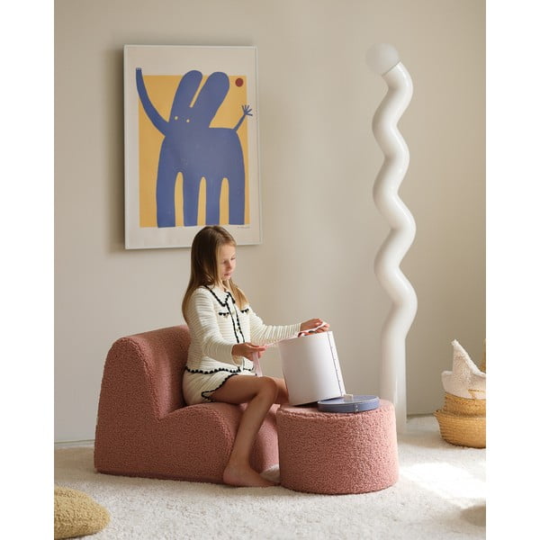 Roosa bukleekangast laste tumba - Wigiwama-image-3