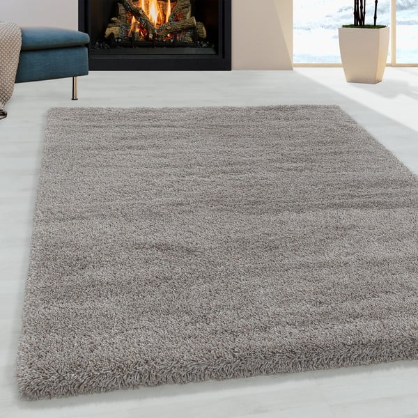 Helepruun vaip 120x170 cm Fluffy - Ayyildiz Carpets-image-1