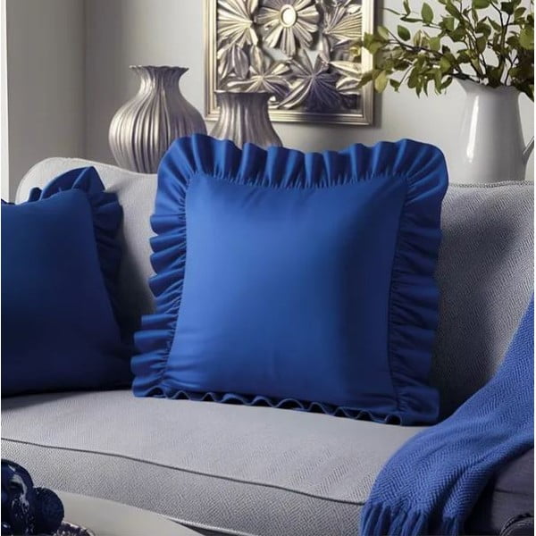 Puuvillaseguga padjakate 40x40 cm Ruffled - Mila Home-image-1