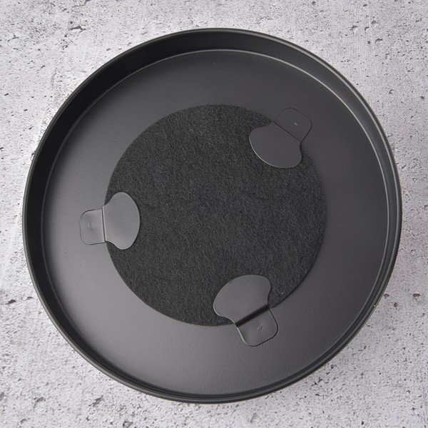 Must komposteeritav prügikonteiner 8 l BLACK - Orion-image-4