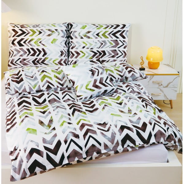 6-osaline mikrosatiinist voodipesu üheinimesevoodile 140x200cm Madison - JAHU collections-image-1