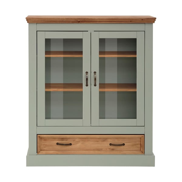 Heleroheline männipuidust vitriinkapp 100x120 cm Selma - Støraa