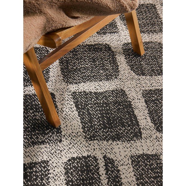 Must/kreemikas sise- ja õuevaip 120x170 cm Haringey Ruskin - Ted Baker-image-3