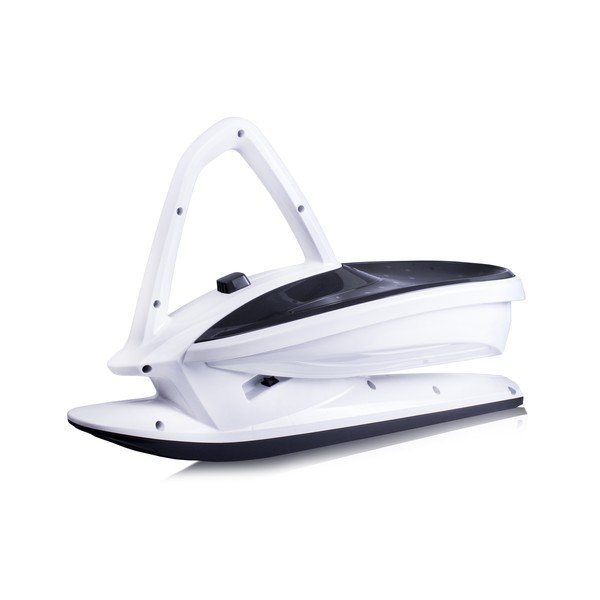 Černobílý zimní skibob Gizmo Skidrifter ice