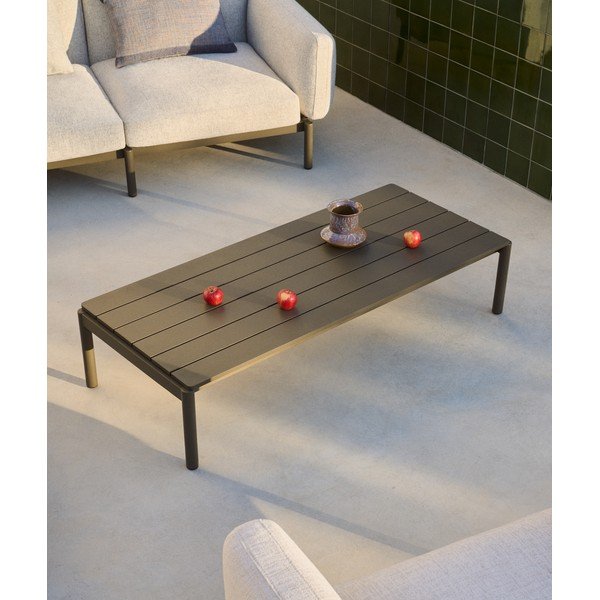 Metallist aiakohvilaud 63x149 cm Sorells - Kave Home-image-1