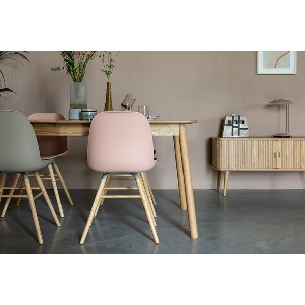 Heleroosad söögitoolid 2-st komplektis Albert - Zuiver-image-2