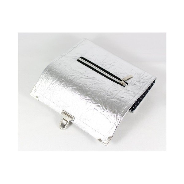 Peněženka ve stříbrné barvě Dara bags Purse Big No.761-image-2